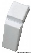 Fendr  plochý PVC 610 mm - bílý