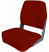 Polstrované skládací sedadlo - červená